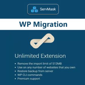 All in One WP Migration Unlimited Extension – ServMask GPL v2.58