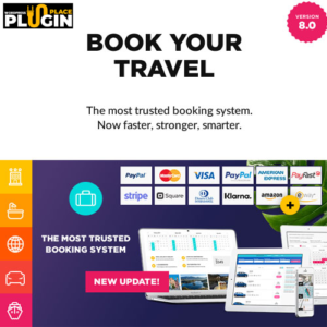 Book Your Travel GPL Pro – Online Booking WordPress Theme