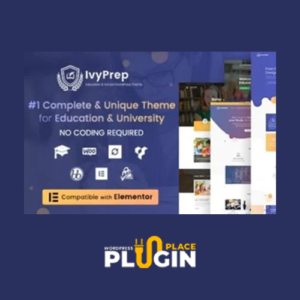 IvyPrep Theme GPL –  WordPress Theme for Education & School