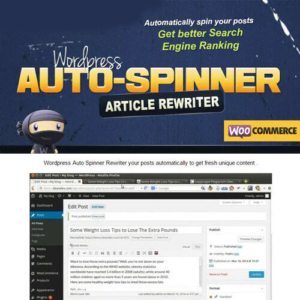 WordPress Auto Spinner Articles Rewriter GPL v3.20.0