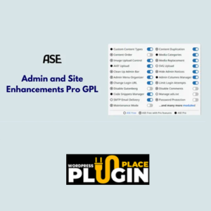 Admin and Site Enhancements Pro GPL 7.1.1 | WP Plugin