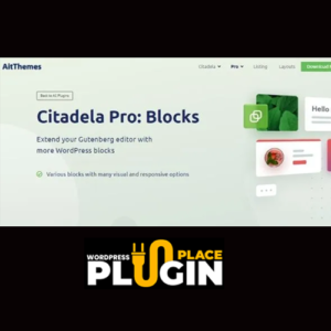 Citadela Blocks Pro GPL v2.5.12 – WordPress plugins for Gutenberg Block-based premium