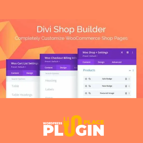 For WooCommerce Divi Shop Builder