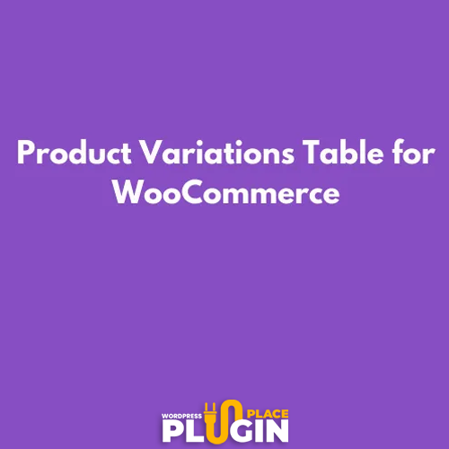 Product Variations WooCommerce GPL v1.2.4 Extension