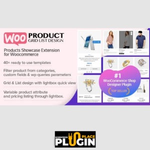 WOO Product Grid/List Design v1.0.8 – Responsive Products Showcase Extension for Woocommerce