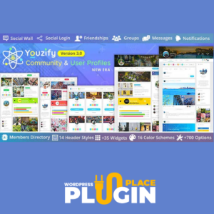 Buddypress Community & WP User Profile Plugin  – Download Youzify (formerly Youzer) GPL v3.5.4