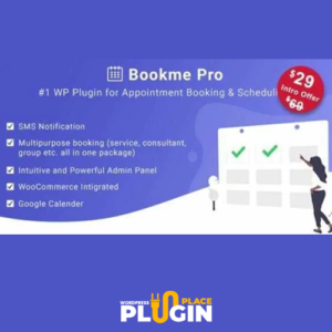 Bookme Pro WP Plugin Place – WordPress Appointment Booking and Scheduling Software