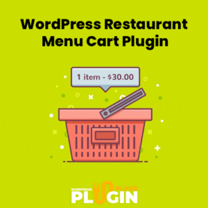 WordPress Restaurant Menu Cart Plugin WP Plugin Place