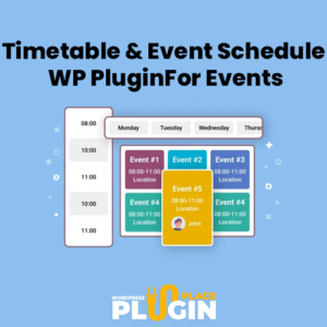 Event Schedule & Timetable Plugin for Events WP Plugin Place