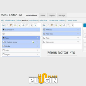 Admin Menu Editor Pro WordPress Plugin Place v2.26.1 + Addons (Toolbar/Branding)