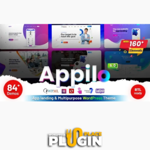 Appilo Theme WordPress Plugin Place v6.2.6 – App Landing Page WordPress Theme