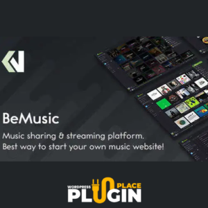 BeMusic Theme WordPress Plugin Place v3.1.0 – Music Sharing & Streaming Engine | Music Websites