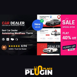 Car Dealer Theme WordPress Plugin Place v6.0.5 – Automotive Responsive WordPress Websites