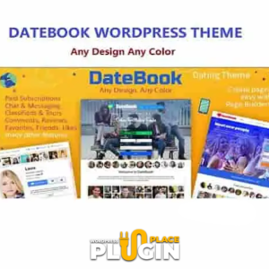 DateBook Theme WP Plugin Place v4.6.7 – Dating WordPress Theme