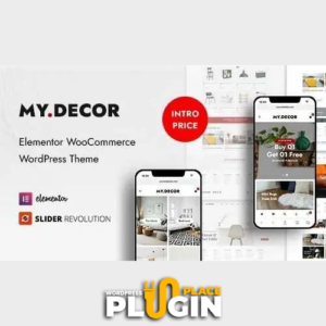 MyDecor Theme WordPress Olugin Place v1.3.2 – Elementor WooCommerce WordPress Theme