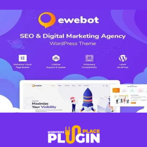 Ewebot Theme WordPress Plugin Place v3.1.1 | SEO Marketing & Digital Agency + Tutorial