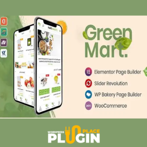 GreenMart Theme WordPress Plugin Place v4.1.17 – Organic & Food WooCommerce WordPress Website