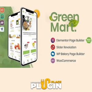 GreenMart Theme WP Plugin Place v4.1.17 – Organic & Food WooCommerce WordPress Website