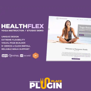 HEALTHFLEX Theme WordPress Plugin Place v2.7.5 – Doctor Medical Clinic & Health WordPress Theme