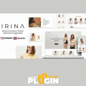 IRINA Elementor WooCommerce Theme WordPress Plugin Place v2.0.8