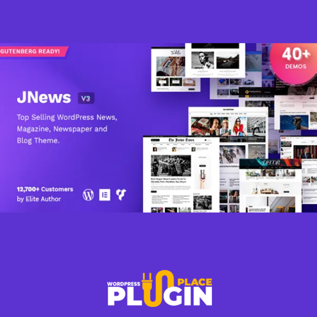 JNews Theme WordPress Plugin Place Newspaper Magazine Blog