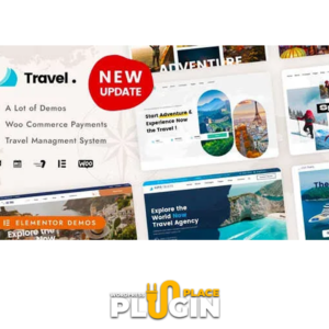 Love Travel Theme WP Plugin Place v5.5 – Creative Travel Agency WordPress