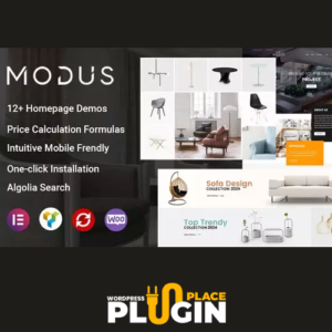 Modus Theme WordPress Plugin Place v2.0.7 – Furniture WooCommerce Theme