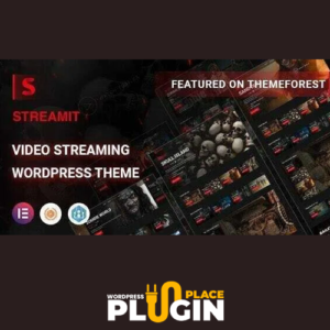 Streamit Theme WordPress Plugin Place v3.4.5 – OTT/Video Streaming WordPress Websites + RTL