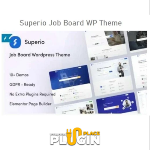 Superio Theme WP Plugin Place v1.3.17 + Tutorial – Job Board WordPress Websites