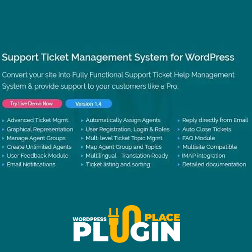 Support Ticket Management System WP Plugin