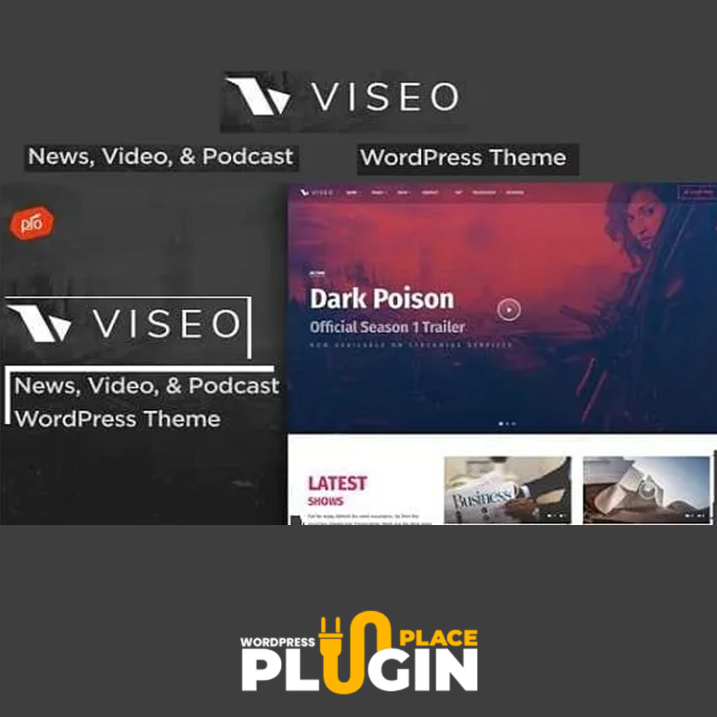 News, Video, & Podcast Theme WordPress Plugin Place