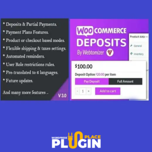 WooCommerce Deposits Partial Payments Plugin WP Plugin Place v4.5.0