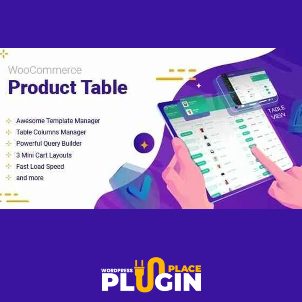 WooCommerce Product Table WP Plugin