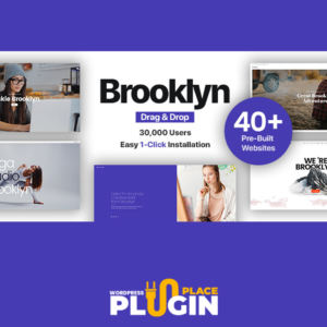 Brooklyn Theme WordPress Plugin Place v4.9.9 – Multi-Purpose WP Website