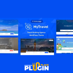 MyTravel Theme WordPress Plugin Place v1.0.23 – Tours & Hotel Bookings WooCommerce Theme